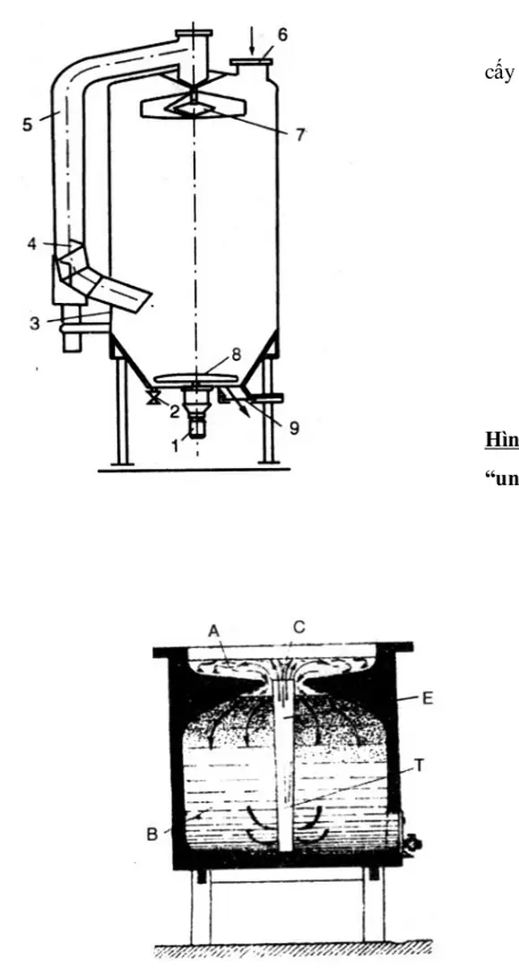 Hình : Bồn lên men vang nho kiểu 