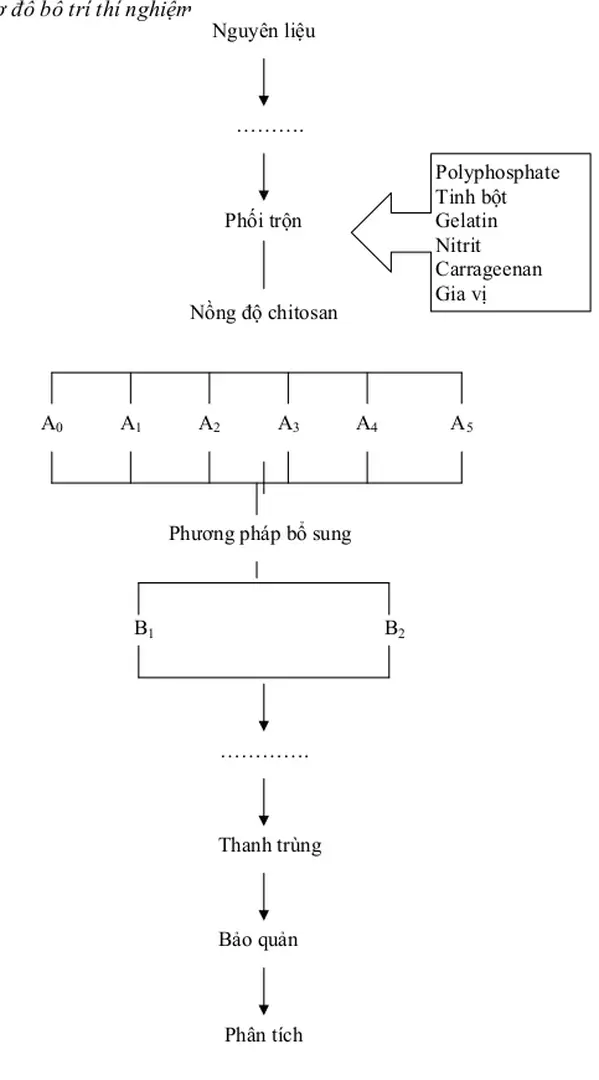 Hỡnh 8. Sơ ủồ bố trớ thớ nghiệm 1 