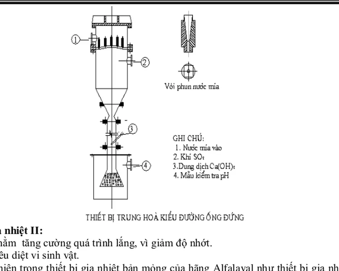Hình III.4 Thiết bị lắng trong có cánh khuấy 