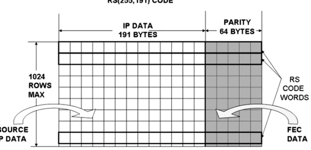 Hình 2.1 Sơ lược cấu trúc khung MPE-FEC 