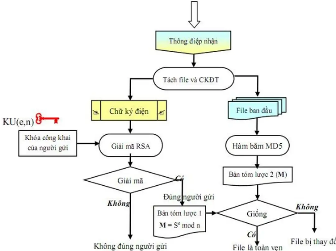 Hình 2.4 : Xác thực chữ ký 