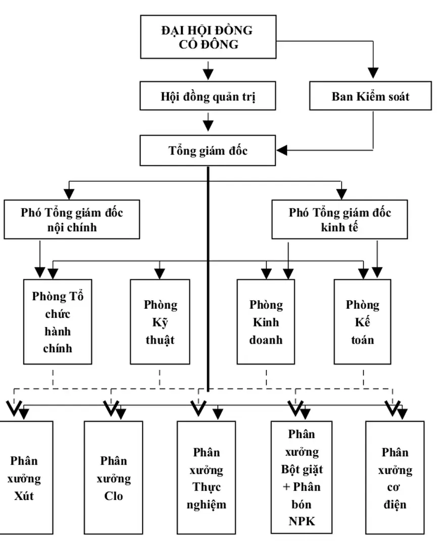 SƠ ĐỒ CƠ CẤU TỔ CHỨC