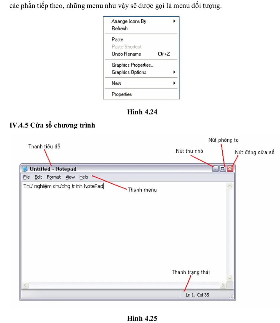 Hình 4.24  IV.4.5 Cửa sổ chương trình 