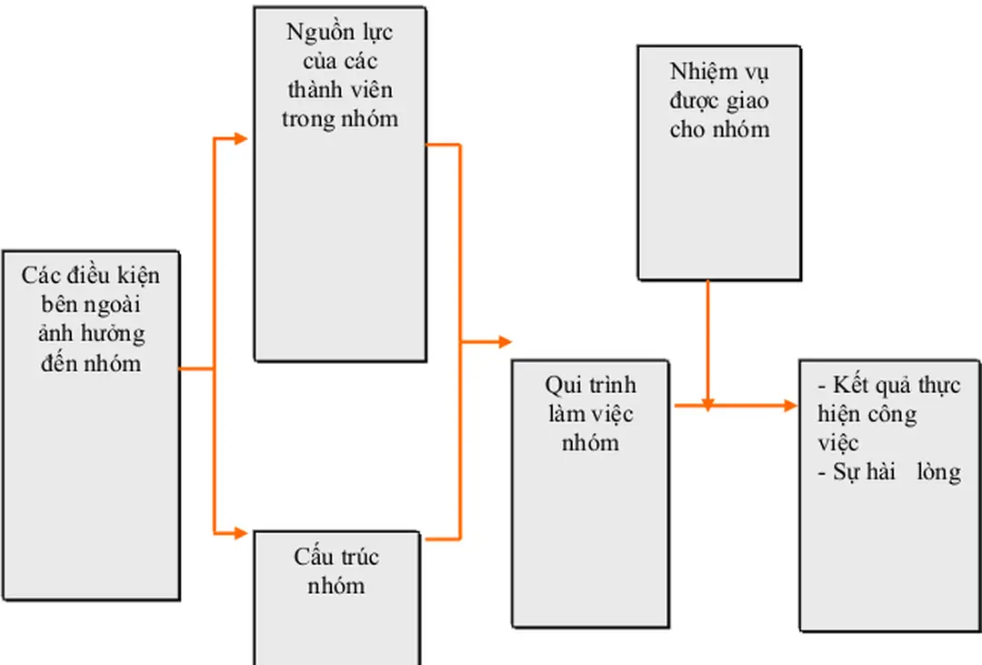 Hình 5.1   Mô hình hành vi nhóm 