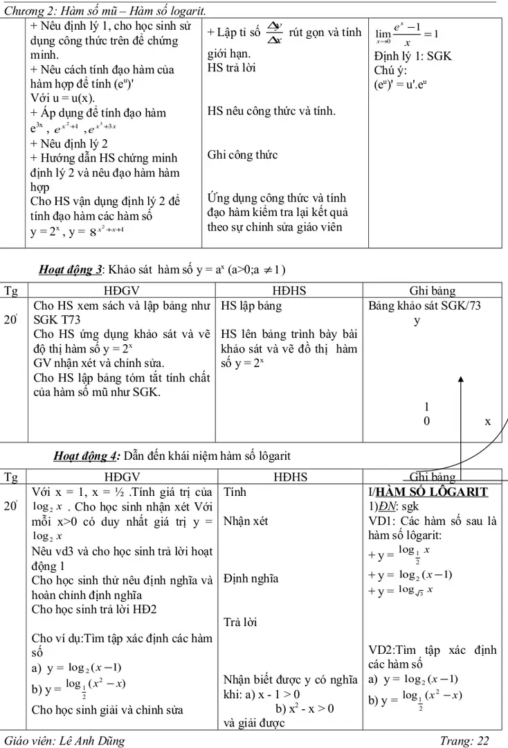 Bảng khảo sát SGK/73                y