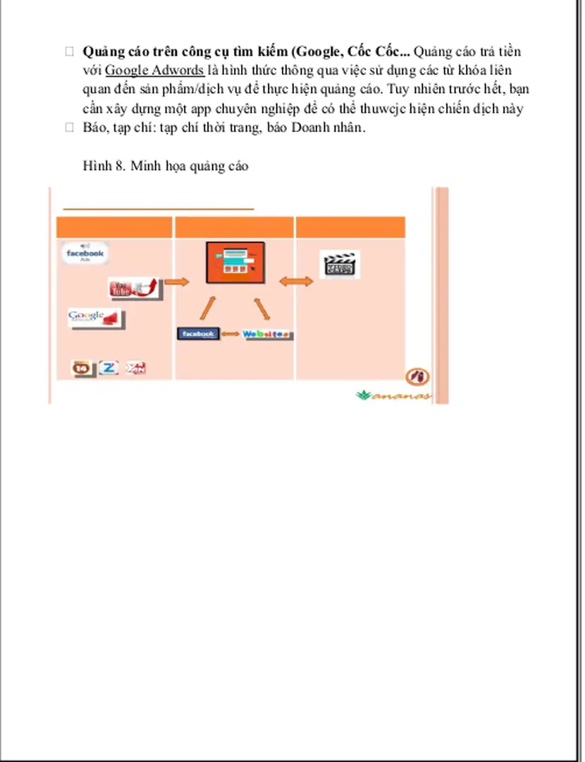 Hình 8. Minh họa quảng cáo 