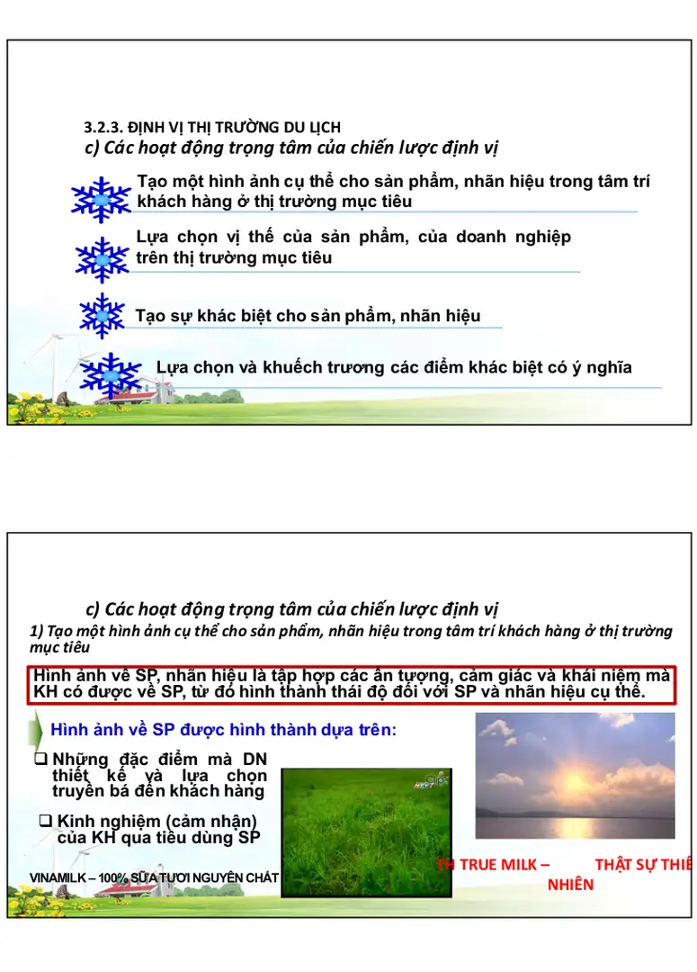 Hình ảnh về SP được hình thành dựa trên: