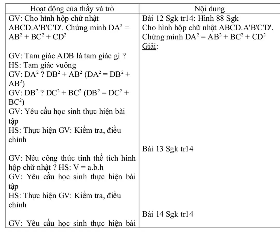 Bài 12 Sgk tr14: Hình 88 Sgk
