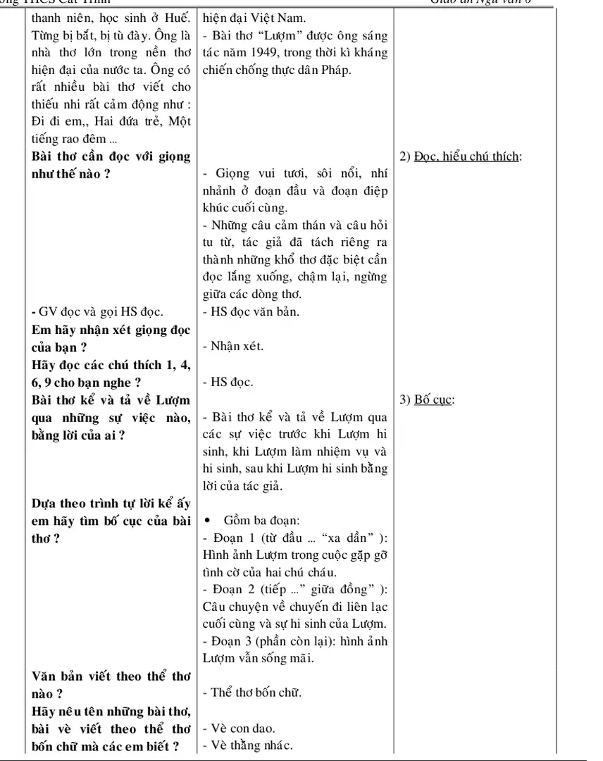 Hình ảnh Lượm trong cuộc gặp gỡ tình cờ của hai chú cháu. 