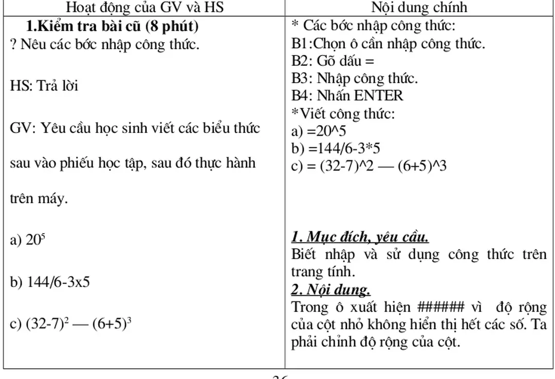  Bài thực hành số 3: bảng điểm của em