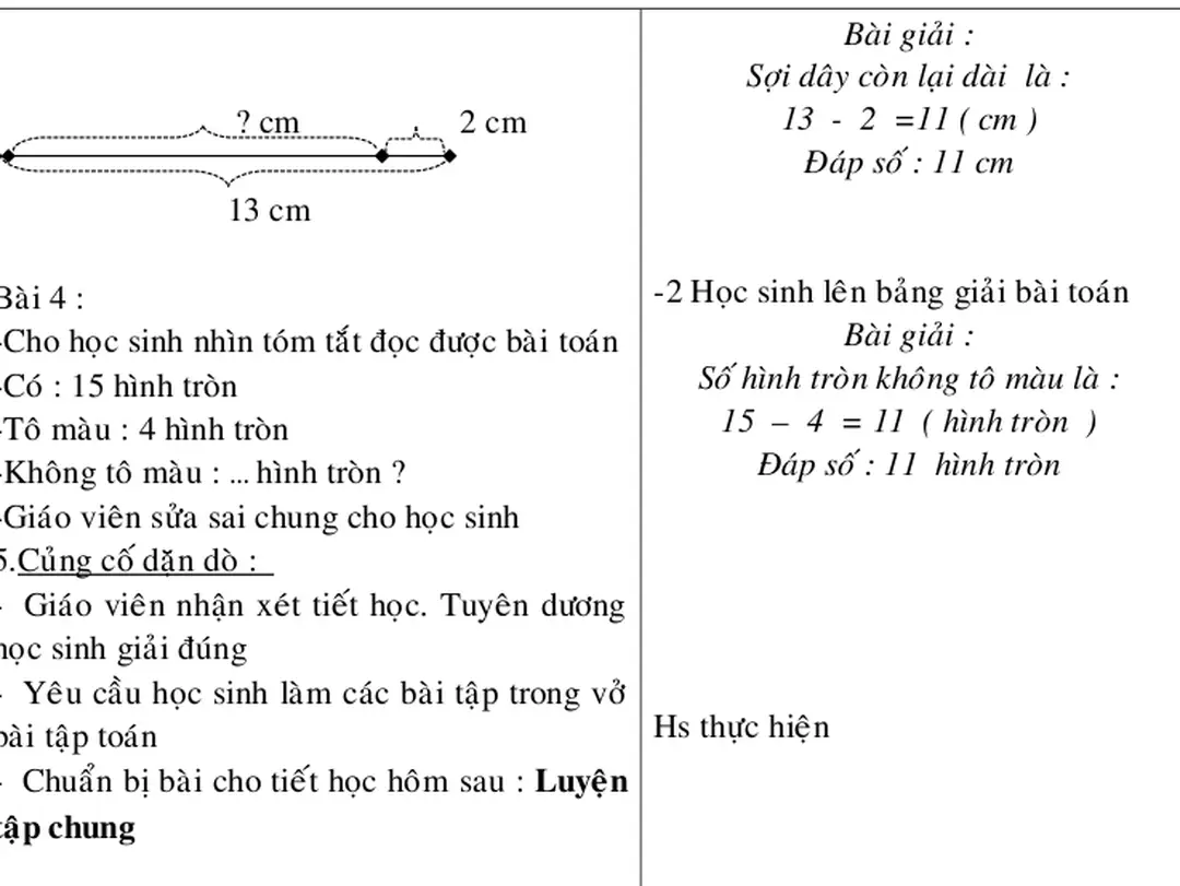 Đáp số : 11  hình tròn