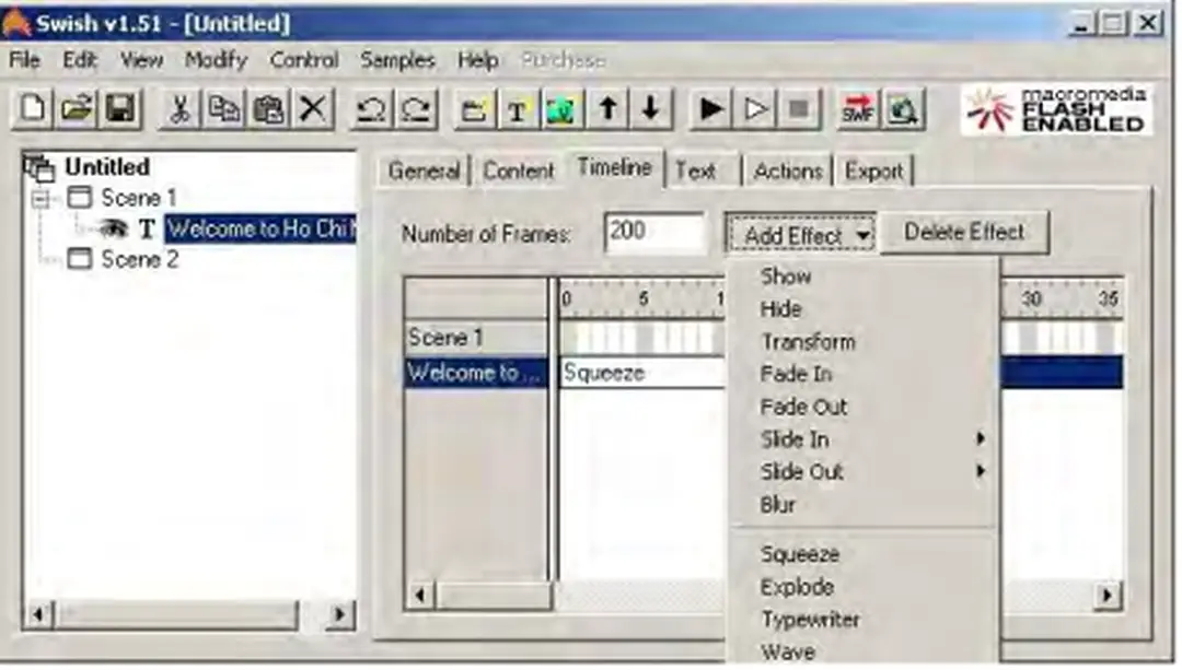 Hình 3. 14 – Thay đổi vị trí của văn bản vừa chèn vào 