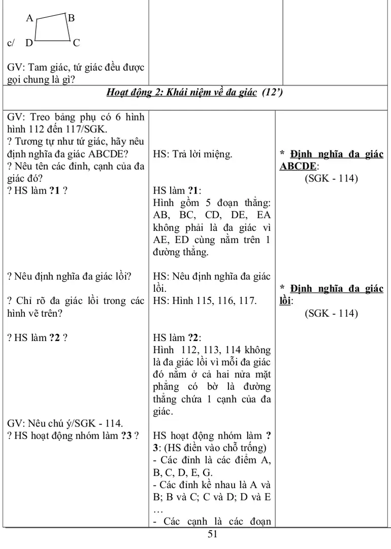 Hình   gồm   5   đoạn   thẳng: