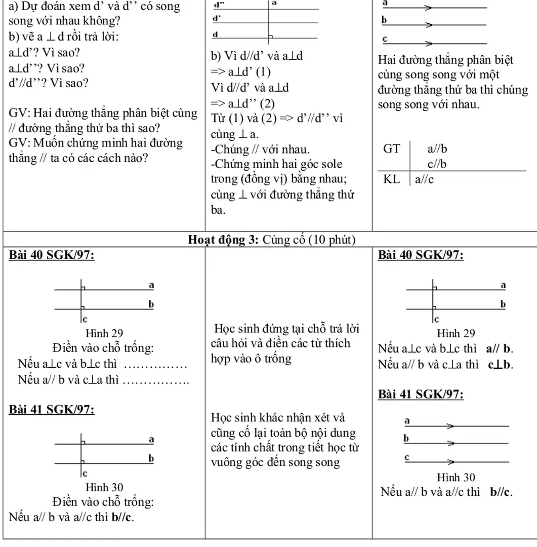 Hình 29               Điền vào chỗ trống: