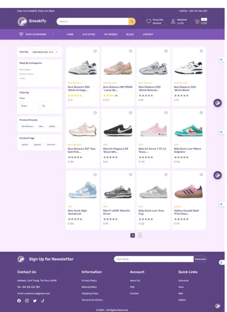 Hình 4.10 Màn hình “Cửa hàng”