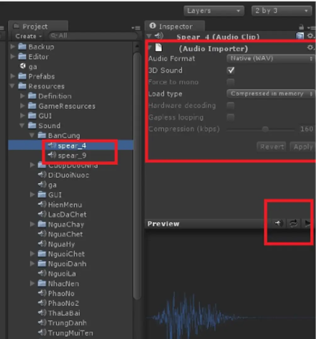 Hình 3.6.1 Thông tin file âm thanh
