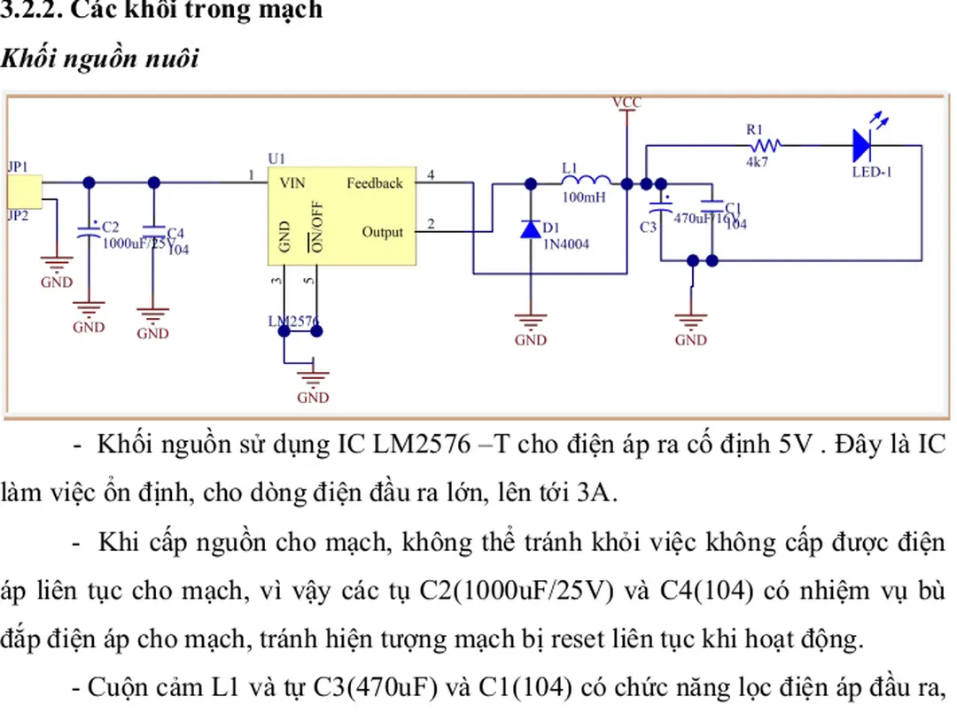 Hình 3.2: Sơ đồ mạch nguyên lý