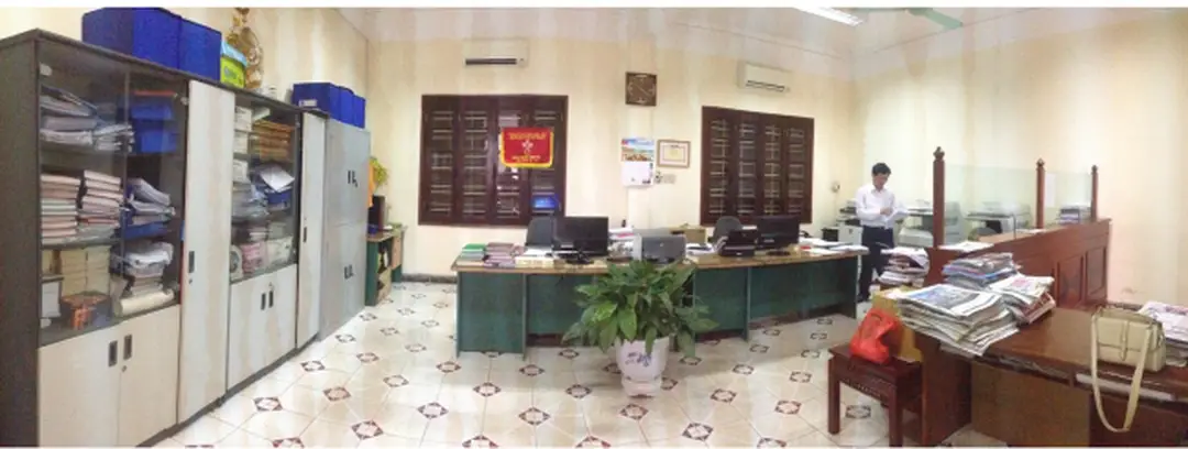 Hình ảnh văn phòng công ty than Khe Chàm