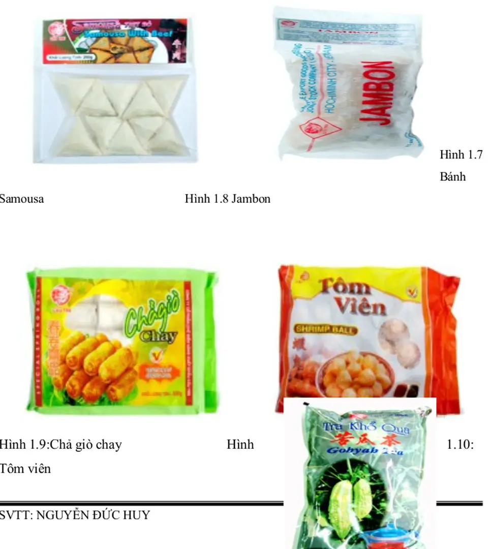 Hình 1.9:Chả giò chay                               Hình  1.10: 