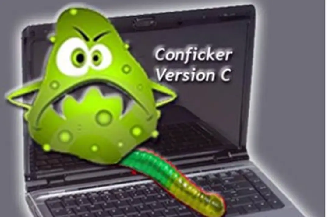 Hình 2.2. Hình minh họa virus Conficker