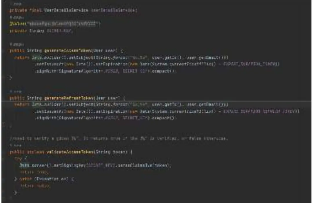 Hình 2.10. Hình Áp dụng JWT trong việc sinh ra token