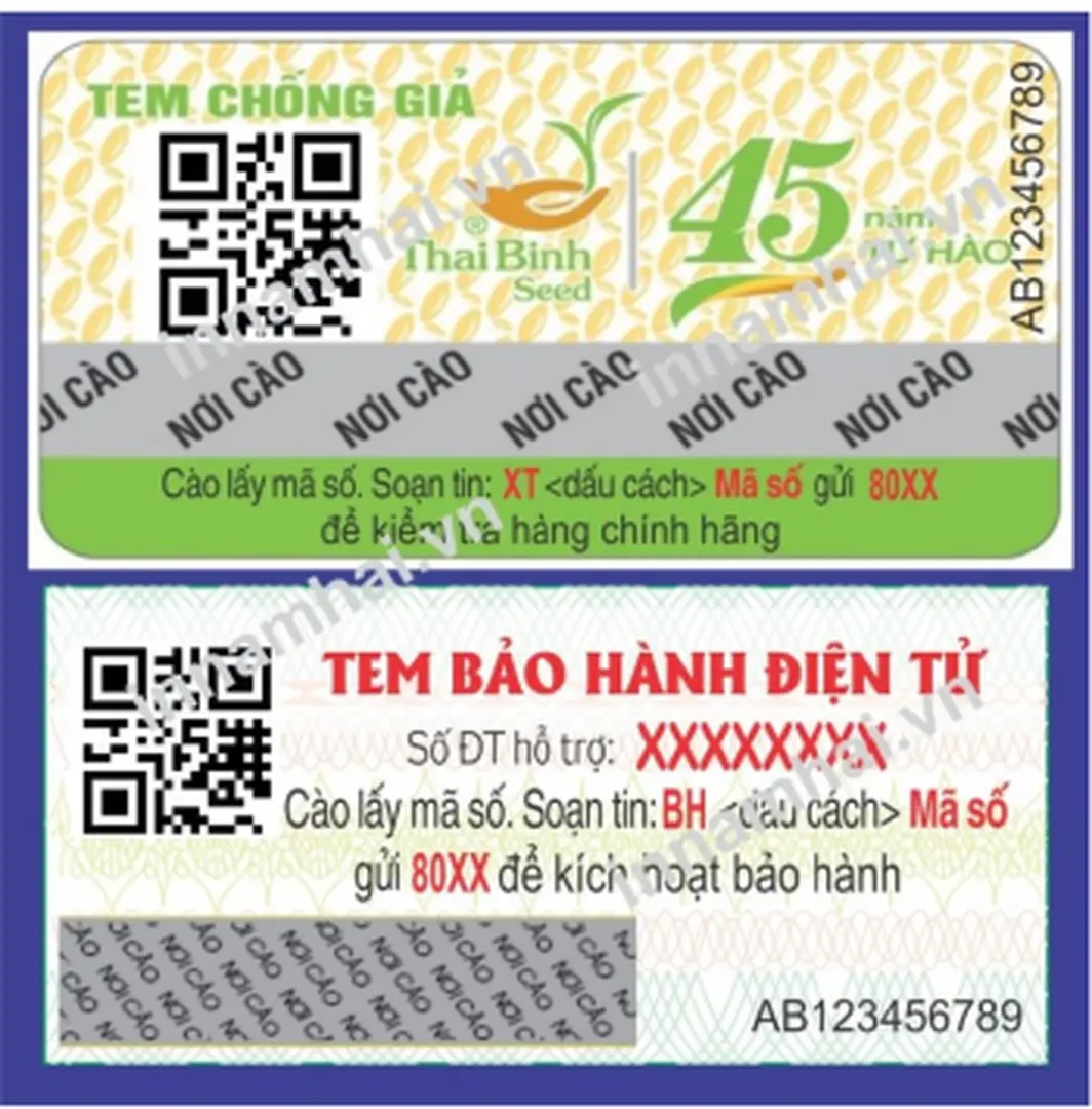 Hình 14. Tem xác thực điện tử